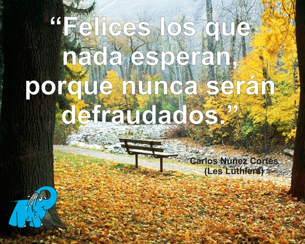Una enseñanza de Carlos Núñez Cortés en la Frase del Día del Elefante Azul de Avilés